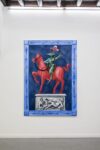 Giovanni Copelli, Monumento equestre II, 2020, olio e acrilico su lino, cm 200x140