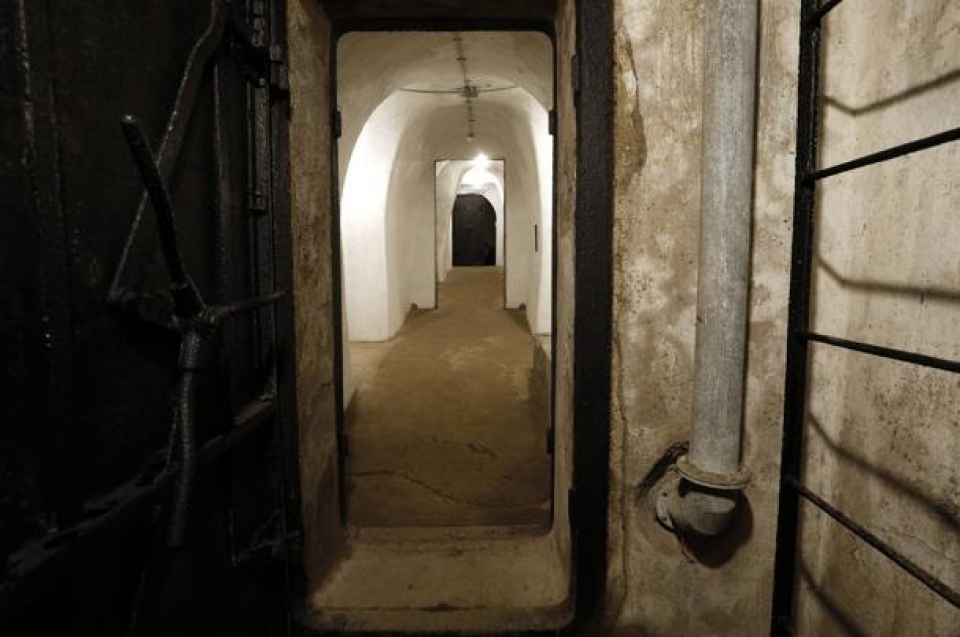 Bunker Mussolini a Villa Torlonia. Foto Roma Sotterranea