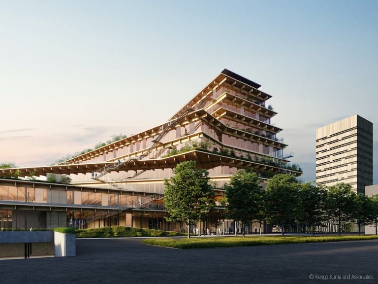 Renders © Kengo Kuma and Associates