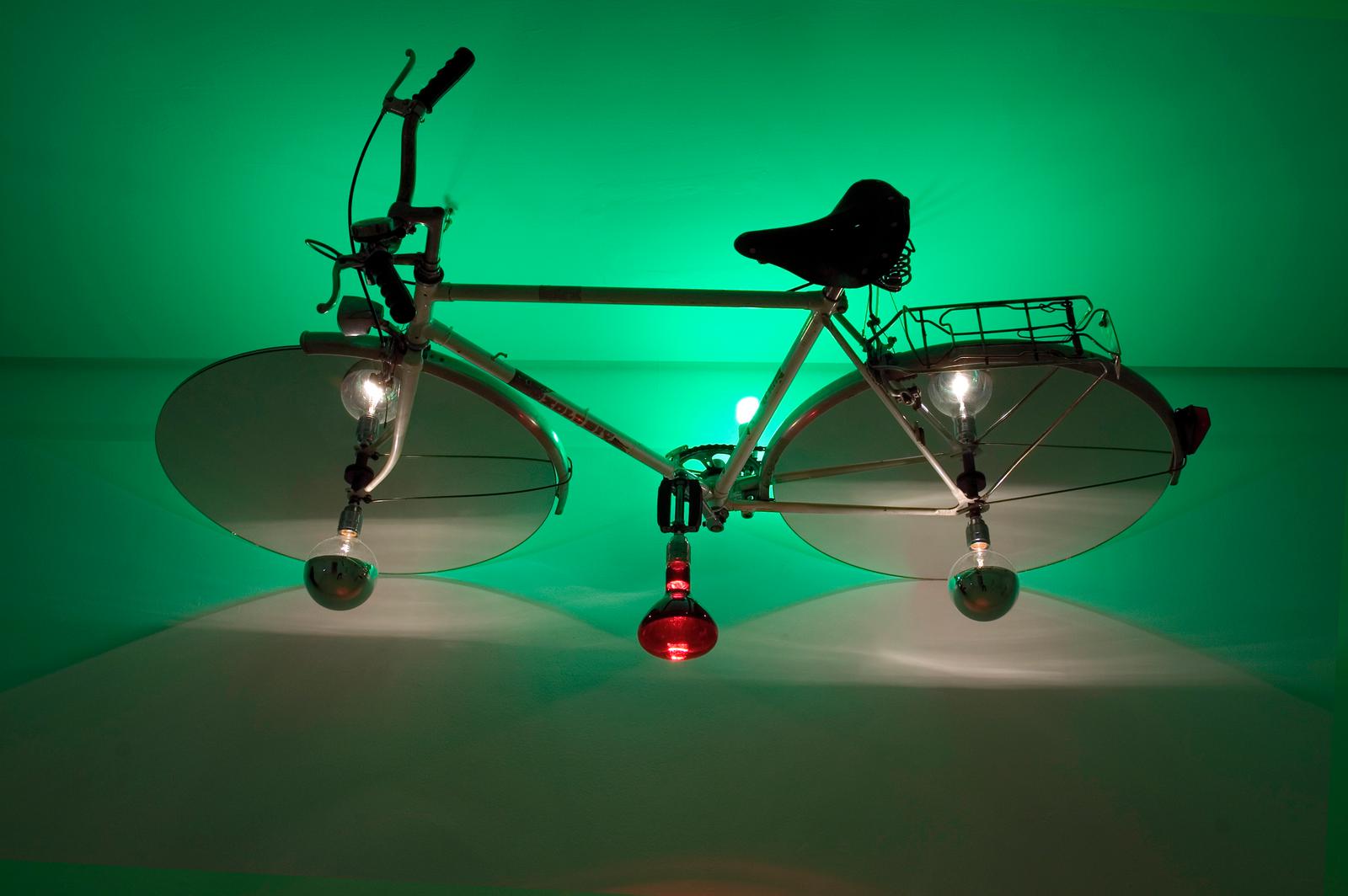 Meteor Shower Bike, Olafur Eliasson