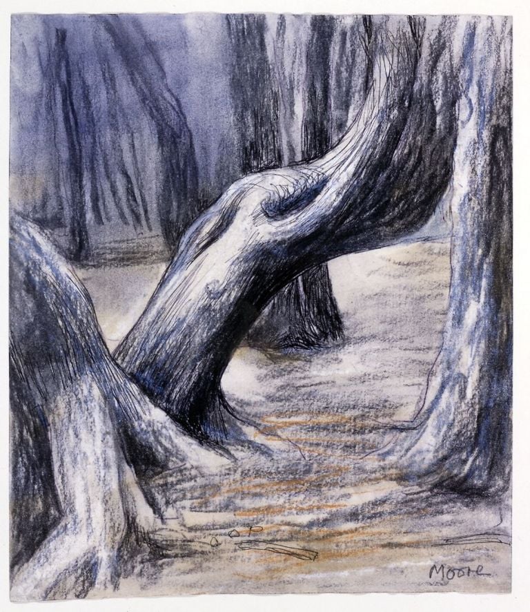 Henry Moore, Tree Trunks I, 1982. Photo Henry Moore Archive