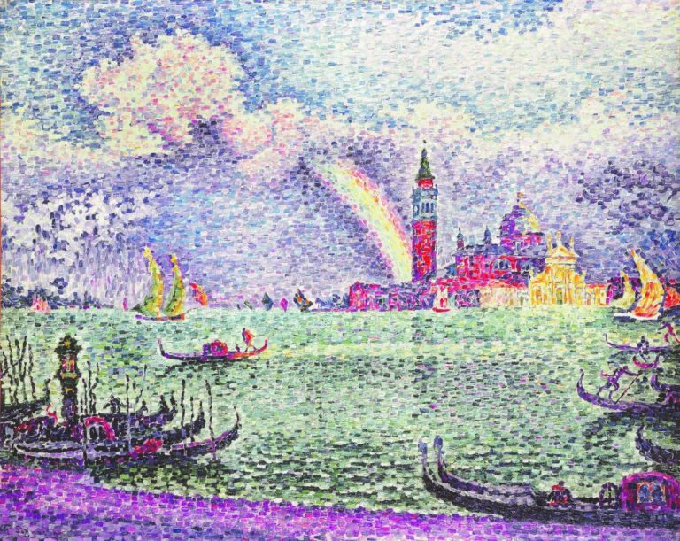 Paul Signac, Arc en ciel, Venise, 1905. Collezione privata © Schaelchli Schmidt Zurich