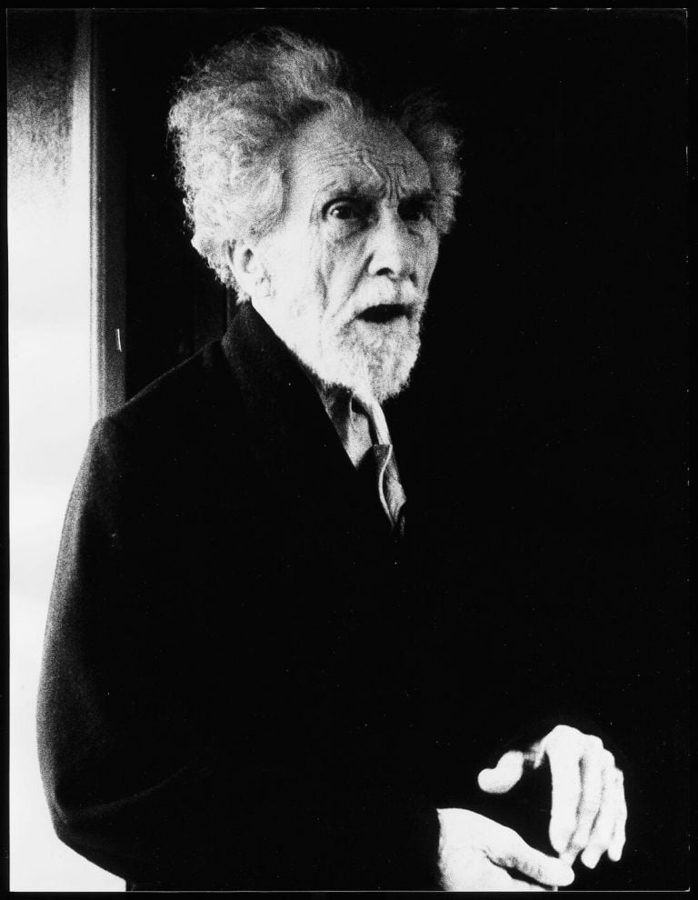 Lisetta Carmi, Ezra Pound_Incontro a Sant'Ambrogio, Collezione Donata Pizzi