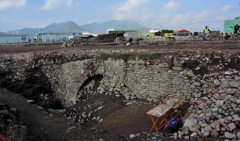 Il sito archeologico destinato alla chiusura fuori da Tenochtitlàn, in Messico 