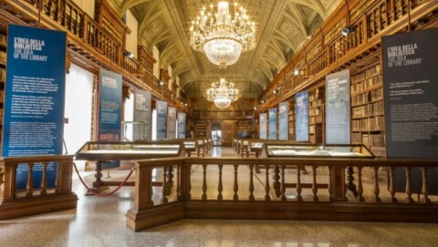 L'Idea della Biblioteca alla Biblioteca Braidense ph Cesare Maiocchi