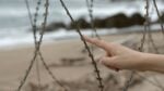 Filippo Berta, One by One, 2021, still da 4K Video 2160p, confine tra Corea del Nord e Corea del Sud, particolare