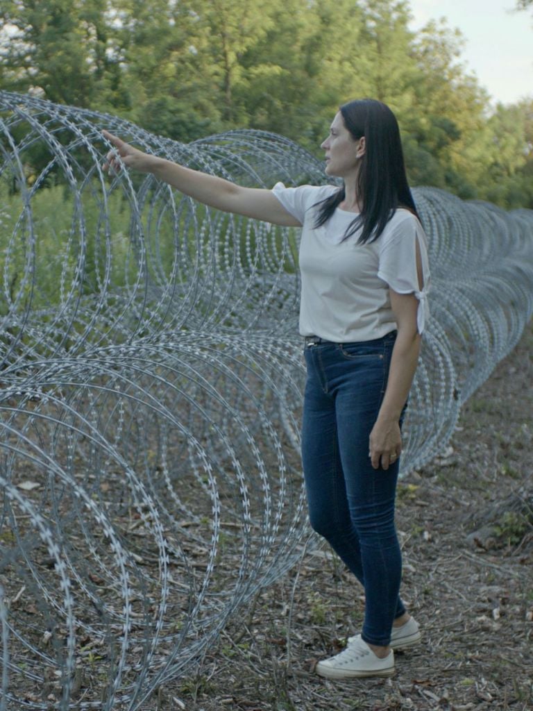 Filippo Berta, One by One, 2021, still da 4K Video 2160p, confine tra Croazia e Ungheria