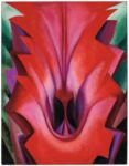 Georgia O'Keeffe, Inside Red Canna, 1919 © Adagp, Paris 2021, Collezione privata - Georgia O'Keeffe Museum