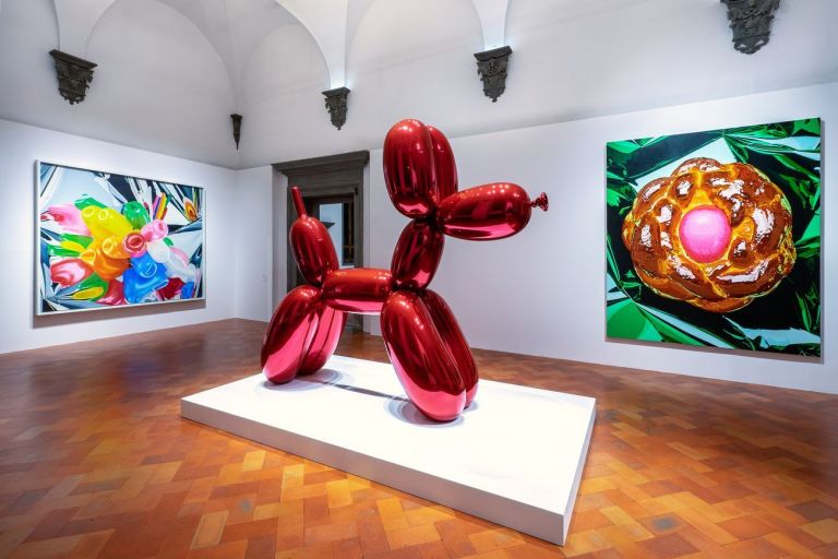 Jeff Koons. Shine. Exibition view at Palazzo Strozzi, Firenze 2021. Photo © Ela Bialkowska OKNOstudio