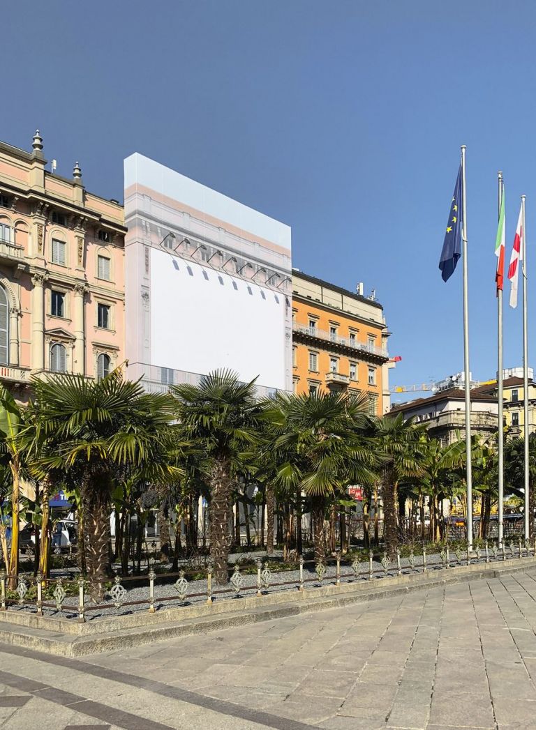 Domenico Nardulli, Spazio libero (Milano – 15.04.2020), 2020 © DGCC Ministero della Cultura