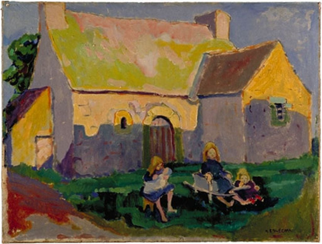 Who Is Emily Carr The Pioneer Of Modern Art In Canada   Emily Carr Breton Church 1906. Vancouver Art Gallery 1024x776 