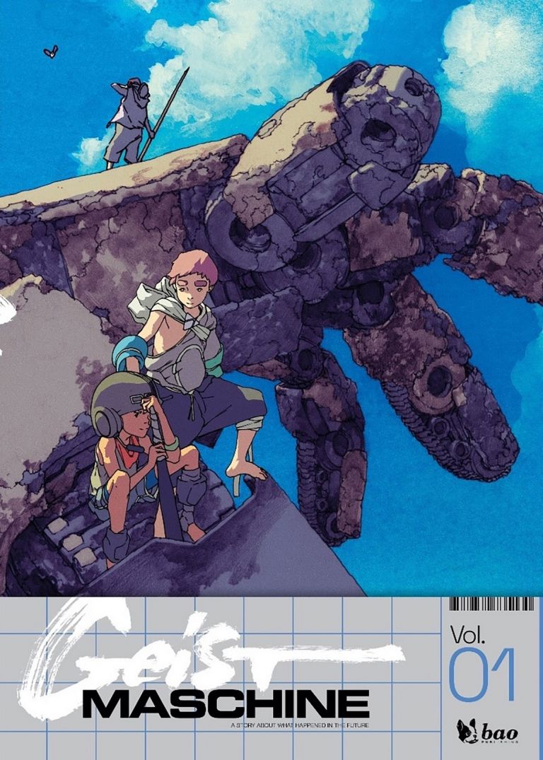 LRNZ – Geist Maschine Vol. 1 (Bao Publishing, Milano 2021), cover