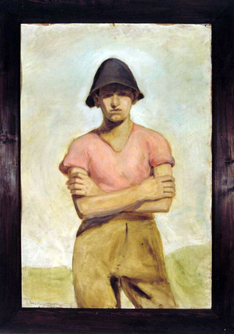 Atte Gasparetto, Ragazzo al sole, 1938. Courtesy Musei Civici, Pordenone