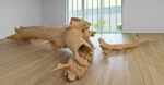 Charles Ray, Hinoki, 2007, legno di cipresso. The Art Institute, Chicago. Courtesy Matthew Marks Gallery © Charles Ray