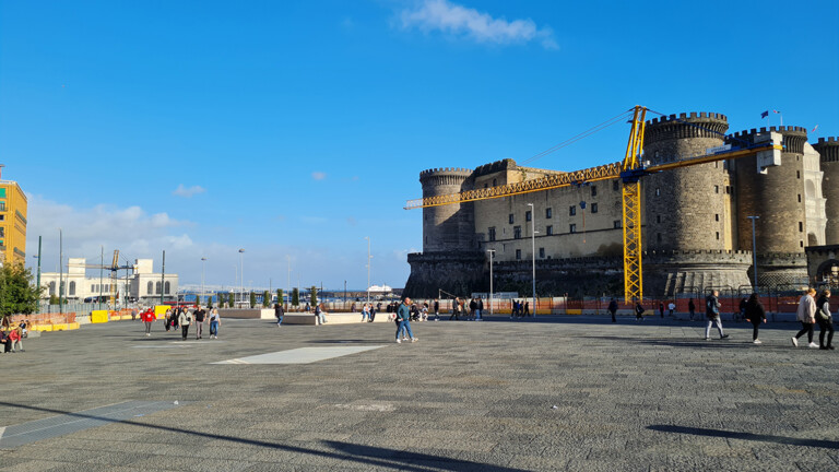 Napoli, piazza Municipio. Photo courtesy Mario Coppola