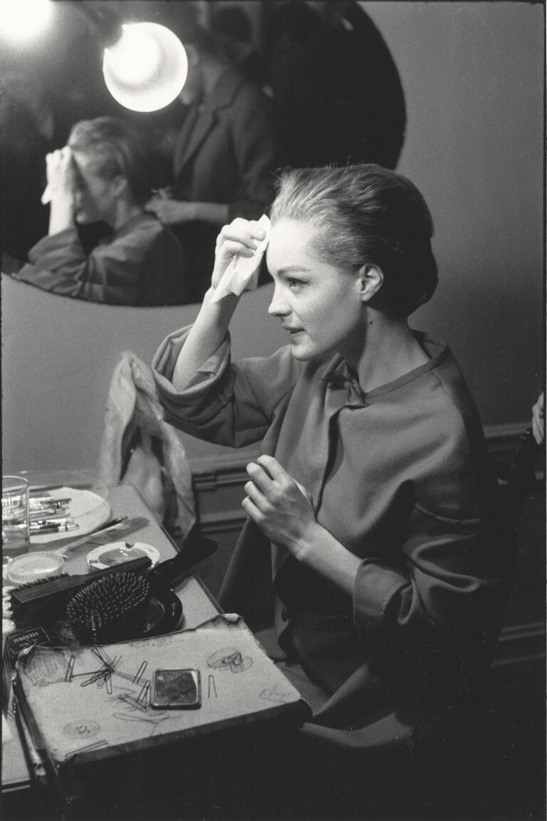 L’attrice Romy Schneider. Parigi, Francia, 1961 © Sabine Weiss