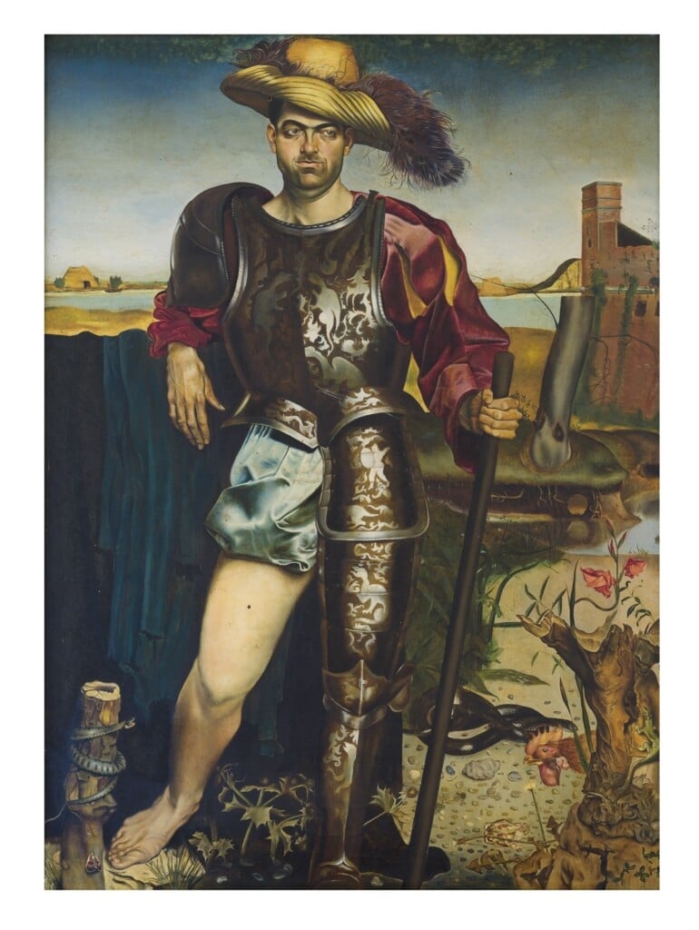 Carlo Guarienti, Il guerriero, 1947 49. Collezione Franca Bournique