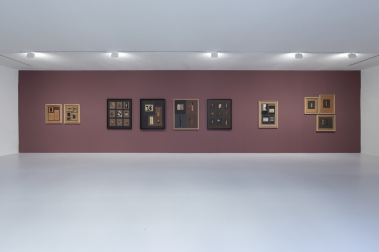 Out of Order. The Collages of Louise Nevelson. Exhibition view at Gió Marconi, Milano. Photo Fabio Mantegna