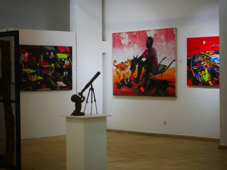 Africa : la Renaissance en marche, installation view, Centre Culturel Blaise Senghor, Dakar. Courtesy Dakar Biennale 2022