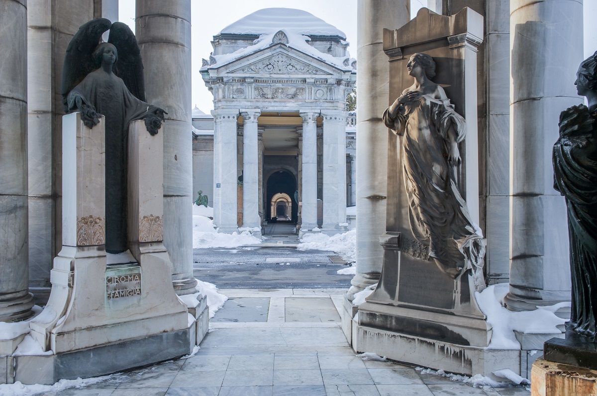 Bologna, Cimitero Monumentale della Certosa. Foto Angelo Scaramagli