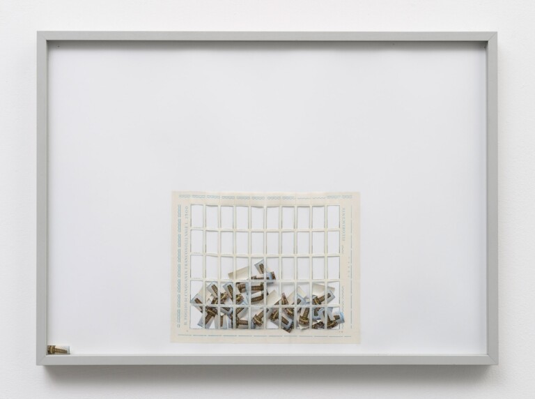 Cesare Pietroiusti, Torre di Pisa, 2020, tecnica mista su carta, 50x70 cm. Photo Giorgio Benni. Courtesy The Gallery Apart, Roma