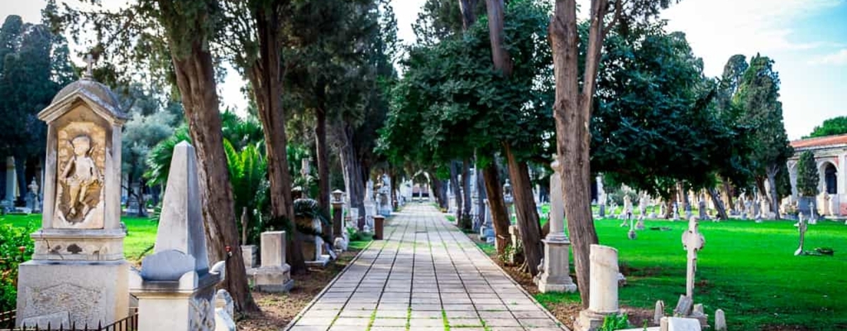 Cimitero monumentale di Bonaria a Cagliari