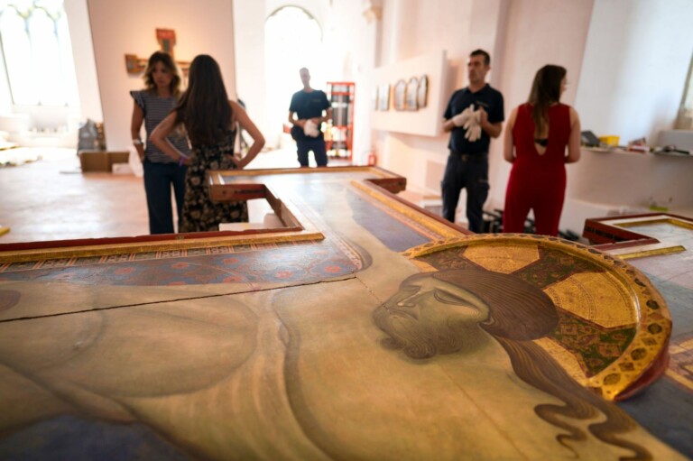 Perugia, Galleria Nazionale dell'Umbria, nuovo allestimento; foto di Marco Giugliarelli