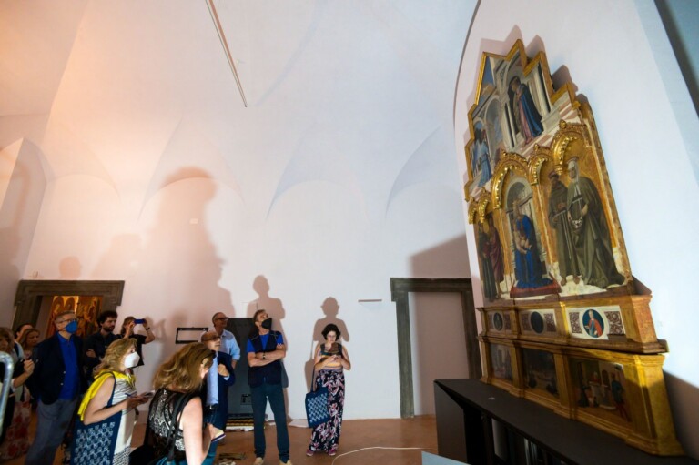 Perugia, Galleria Nazionale dell'Umbria, nuovo allestimento; foto di Marco Giugliarelli