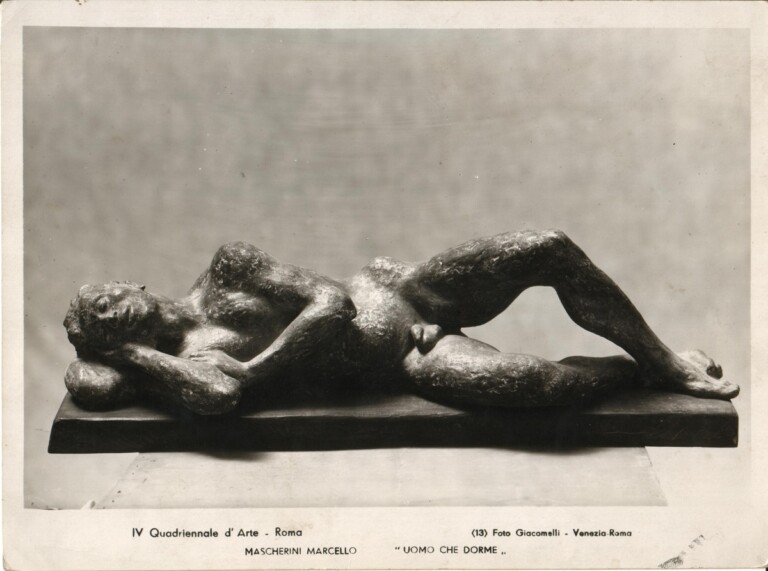 Marcello Mascherini, Uomo che dorme, 1942. Courtesy Archivio Marcello Mascherini