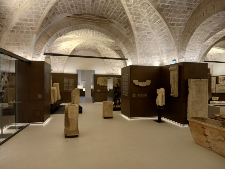 L'allestimento del nuovo Museo Oliveriano di Pesaro