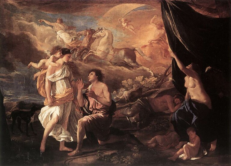 Nicolas Poussin, Selene ed Endimione, 1630