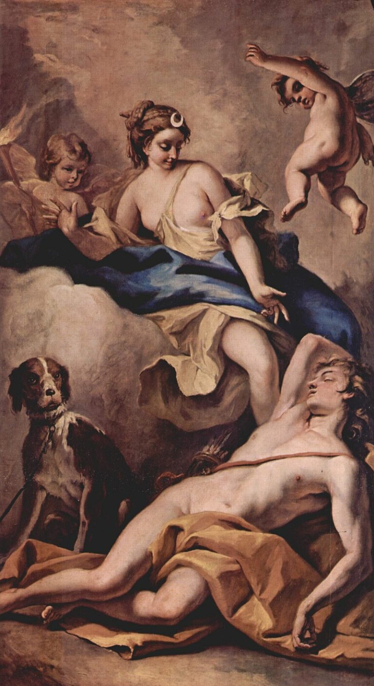 Sebastiano Ricci, Selene e Endimione, Londra, Chiswick House