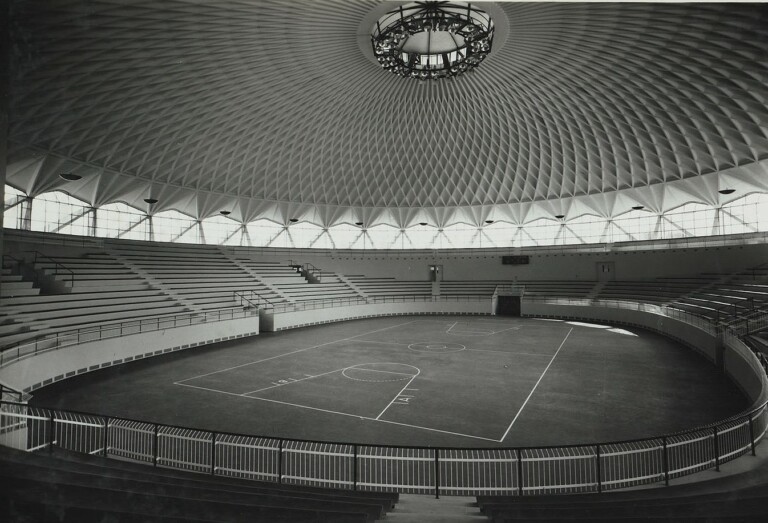 Pier Luigi Nervi, Annibale Vitellozzi, Palazzetto dello Sport, , Rome 1958-1960 Archivio Pier Luigi Nervi, Collezione MAXXI Architettura Courtesy Fondazione MAXXI