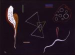Wassily Kandinsky, Tre triangoli, 1938, Ca' Pesaro Galleria Internazionale d'Arte Moderna, lascito Lidia De Lisi Usigli, 1961