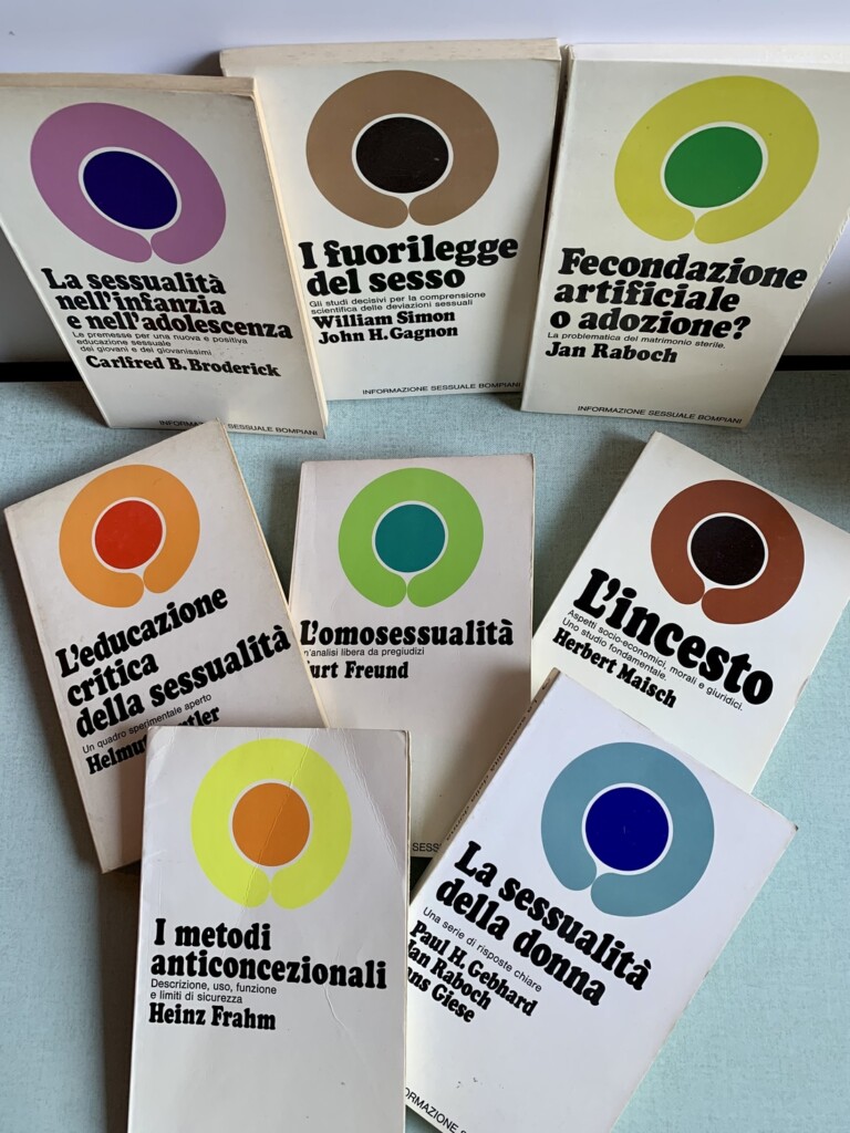 Bruno Munari Collana Informazione sessuale, Bompiani, 1971 72