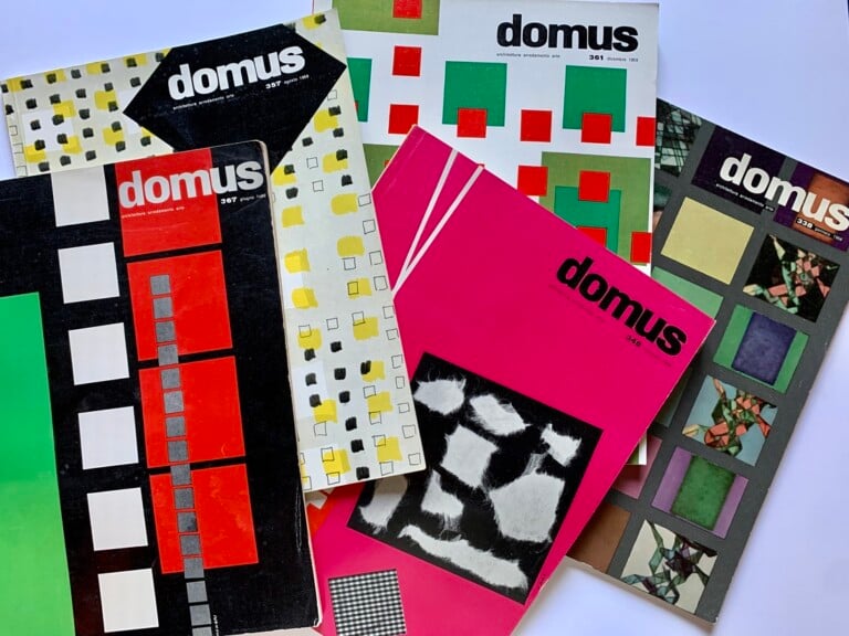 Bruno Munari Copertine per la rivista Domus, anni '50