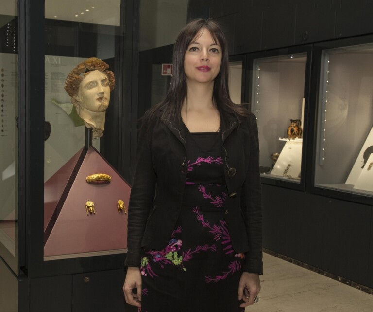 Eva Degl'Innocenti, direttrice del Museo MArTA, Taranto