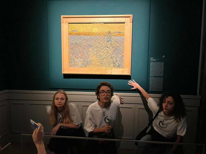 L'attacco di Ultima Generazione al Seminatore di Van Gogh a Roma