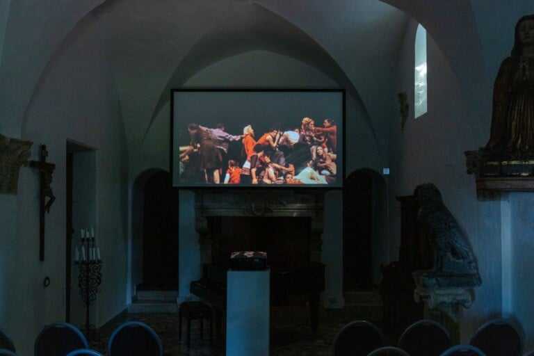 Marinella Senatore, The school of narrative dance. Ongoing documentary, video, 2013 - 2016, Villa San Michele, Anacapri, foto di A. Benestante