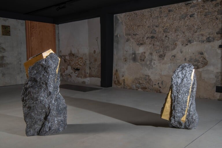 Unplugged. Mattia Bosco. Installation view at Atipografia, Arzignano 2022. Photo Luca Peruzzi