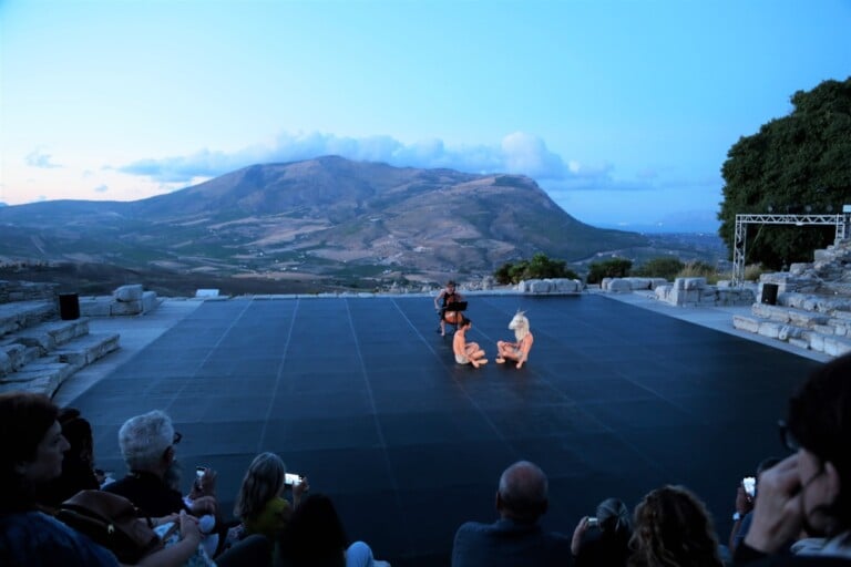 Virgilio Sieni a Segesta. Ph. Francesco Panasci