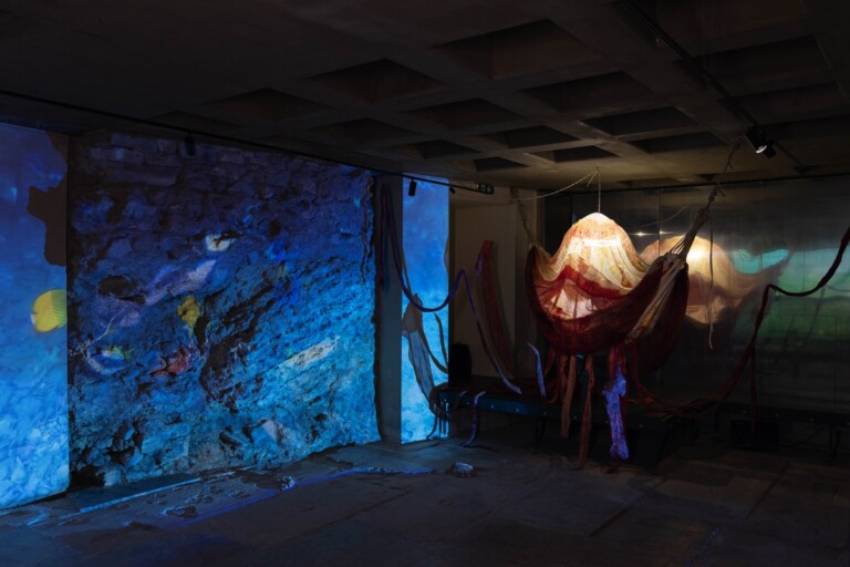 Alex Cecchetti, Sortilegio, exhibition view at Forof, Roma, 2022. Photo Monkeys Video Lab