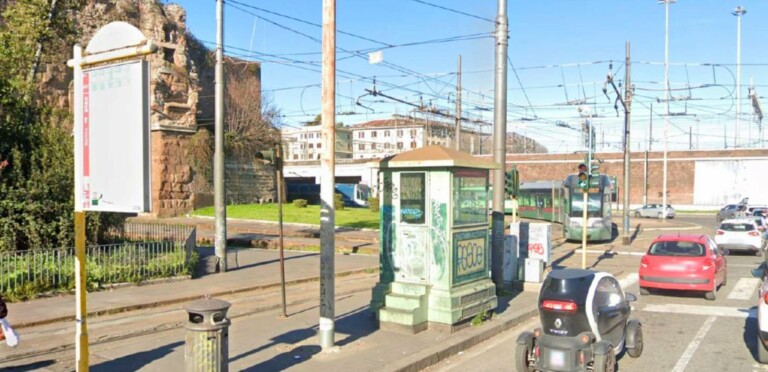 Cabina di Piazzale Labicano, foto Google Maps