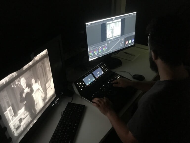 Il laboratorio di restauro della Cineteca del Museo Nazionale del Cinema, Torino © Photo Dario Bragaglia