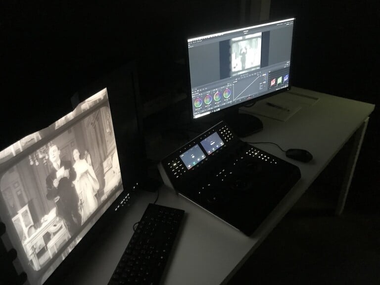 Il laboratorio di restauro della Cineteca del Museo Nazionale del Cinema, Torino © Photo Dario Bragaglia