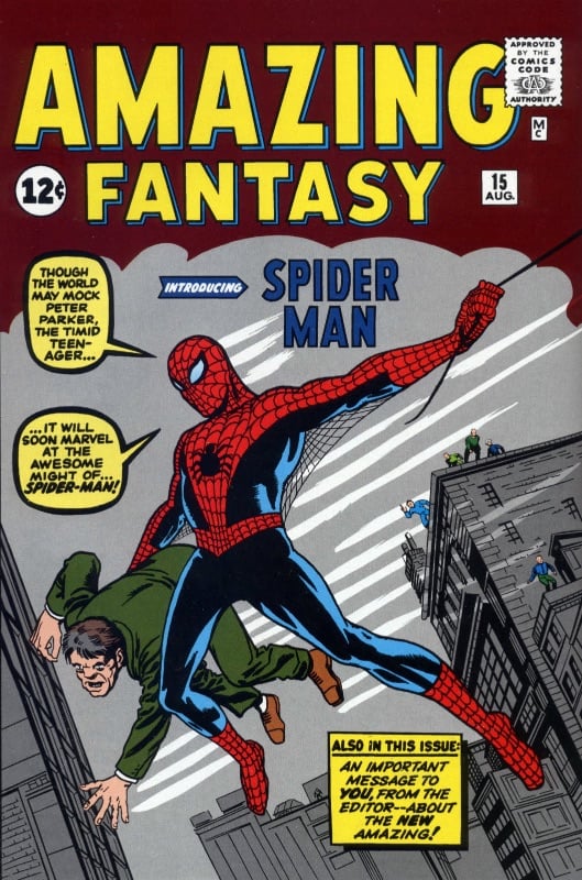 Il primo numero di Spider Man del 1962