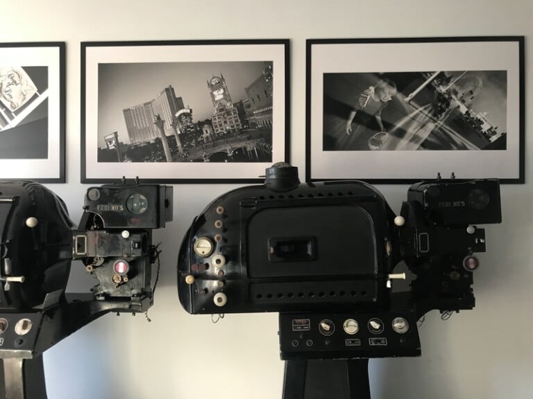 Vecchi apparecchi per proiezione alla Cineteca del Museo Nazionale del Cinema, Torino© Photo Dario Bragaglia