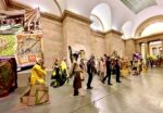 Hew Locke, The Procession, 2022, installation view at Tate Britain, all rights reserved Tate Britain London and courtesy by the artist, photo C. Zappa