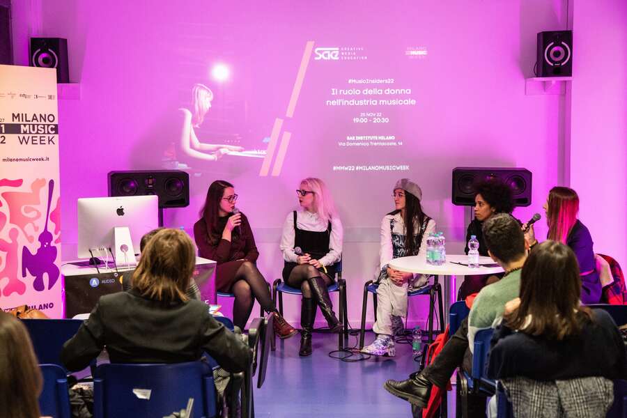 5 Women in Music Panel Lavorare nell’arte: opportunità da Paratissima, Kunsthalle, Artissima, MUS.E, SAE Institute