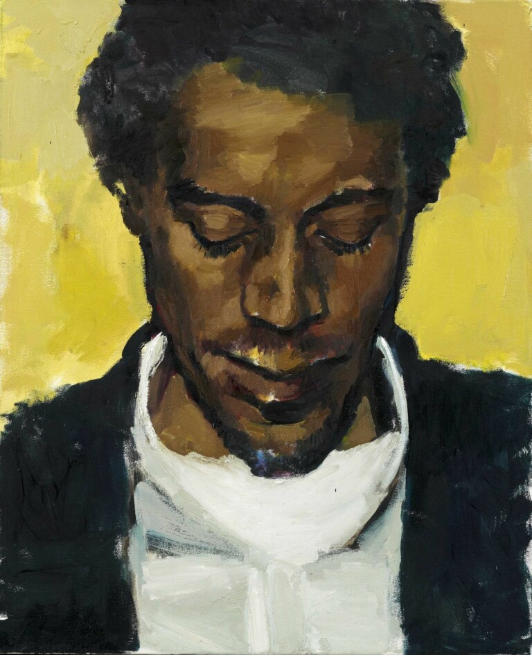 Lynette Yiadom-Boakye, Citrine by the Ounce, 2014, Private Collection © Courtesy of Lynette Yiadom-Boakye